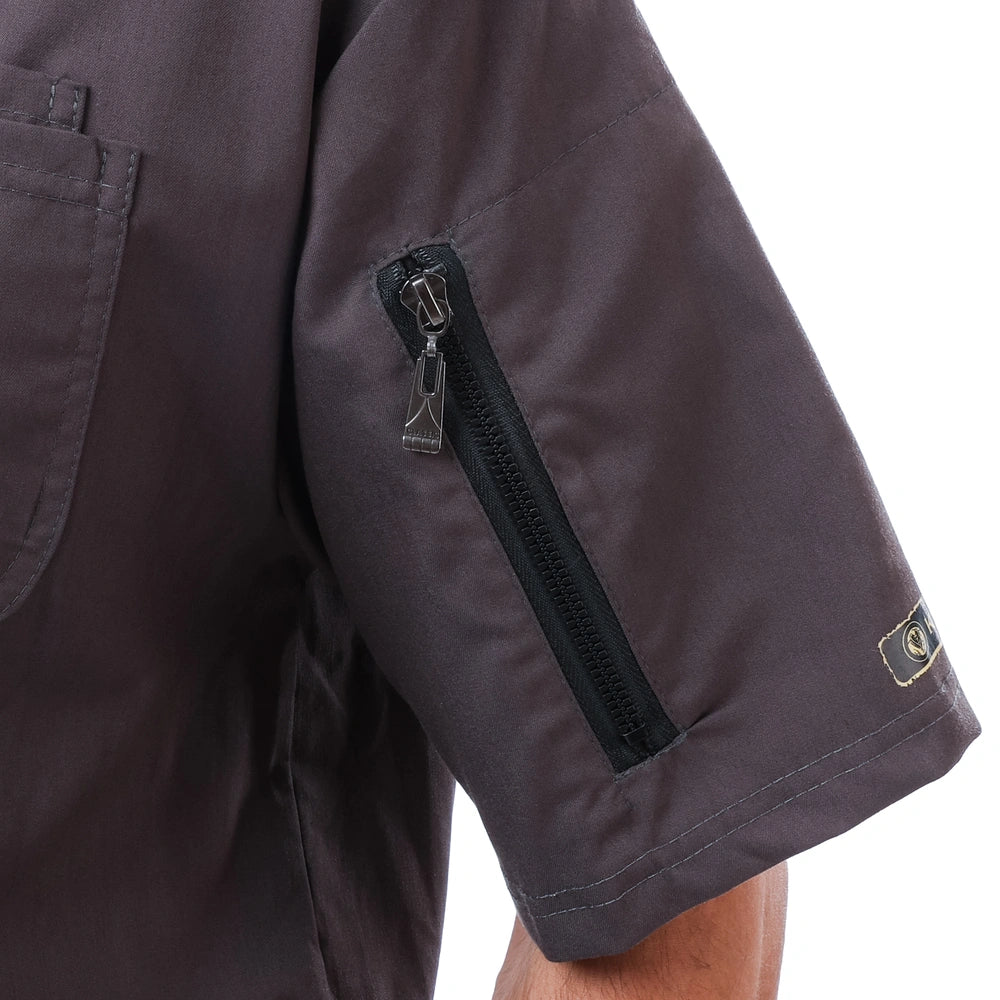 Round Sportive Scrub Grey