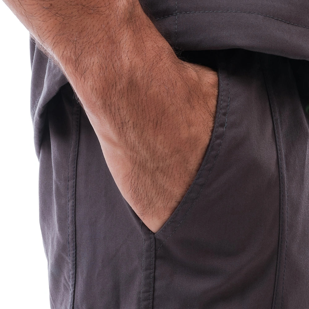 Round Sportive Scrub Grey