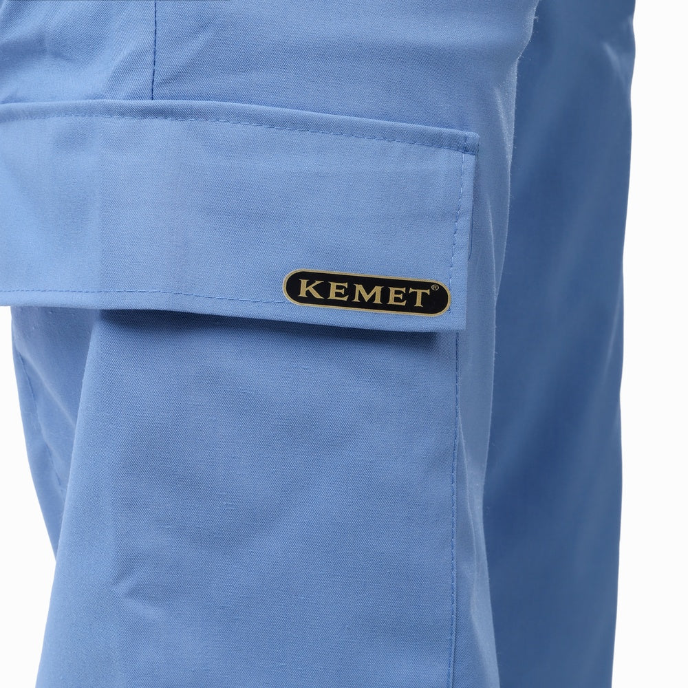 Premium Unisex Half Coller Scrub Sky blue