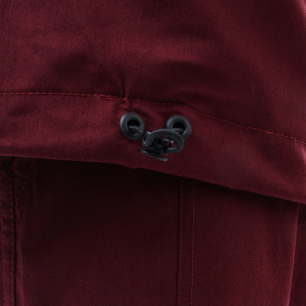 Round Sportive Scrub Burgundy