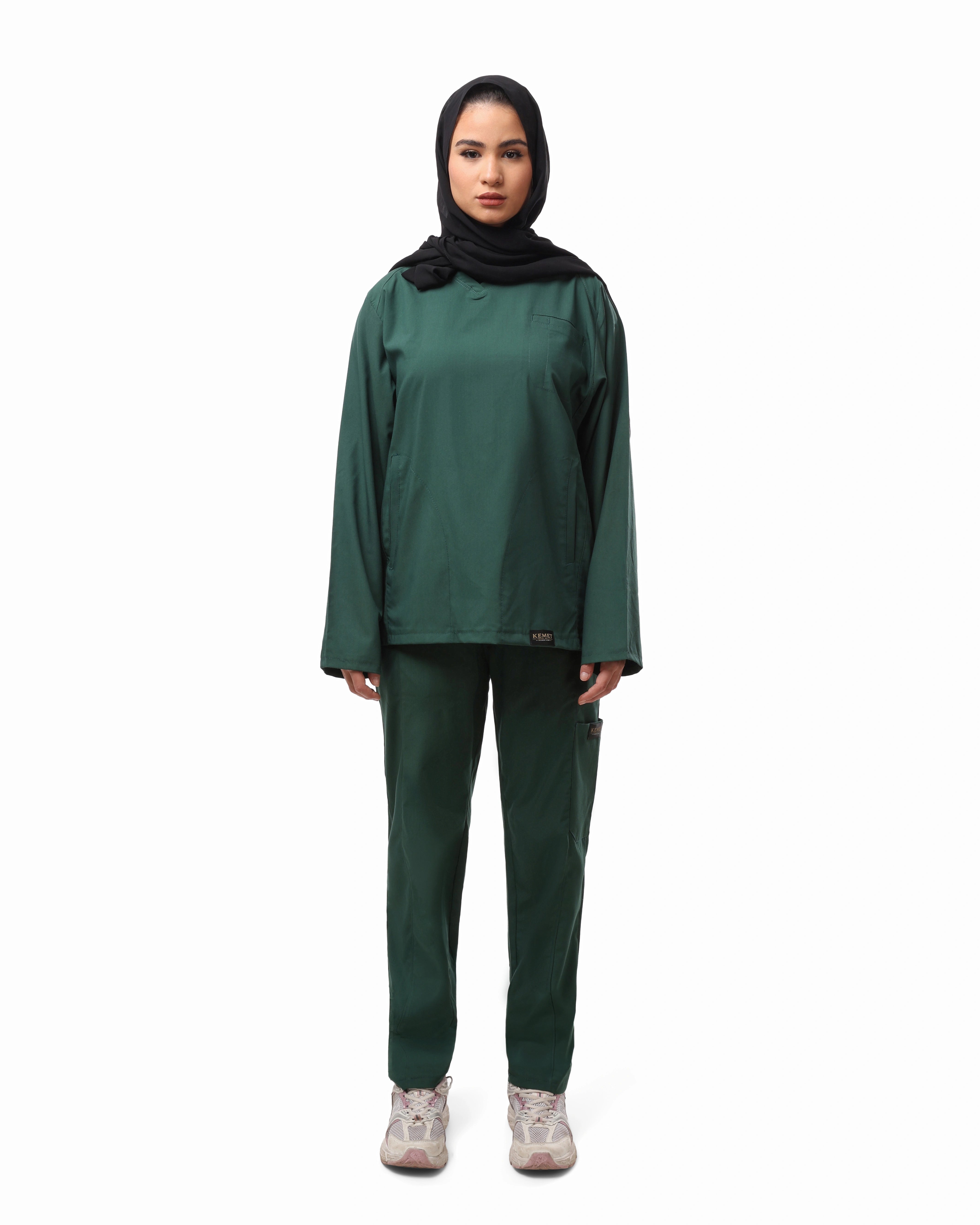 Green NILE Scrub – KEMET Modest Series