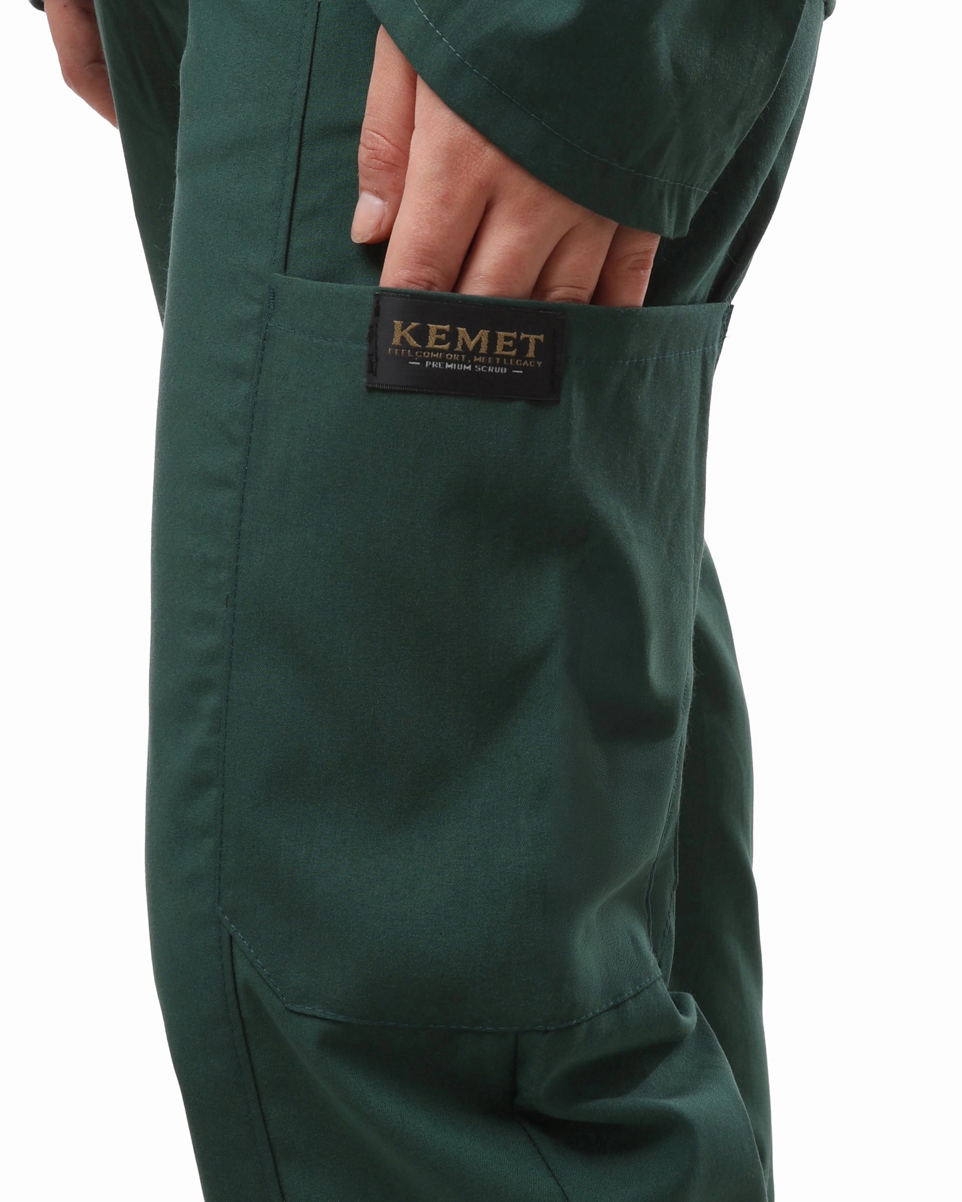 Green NILE Scrub – KEMET Modest Series