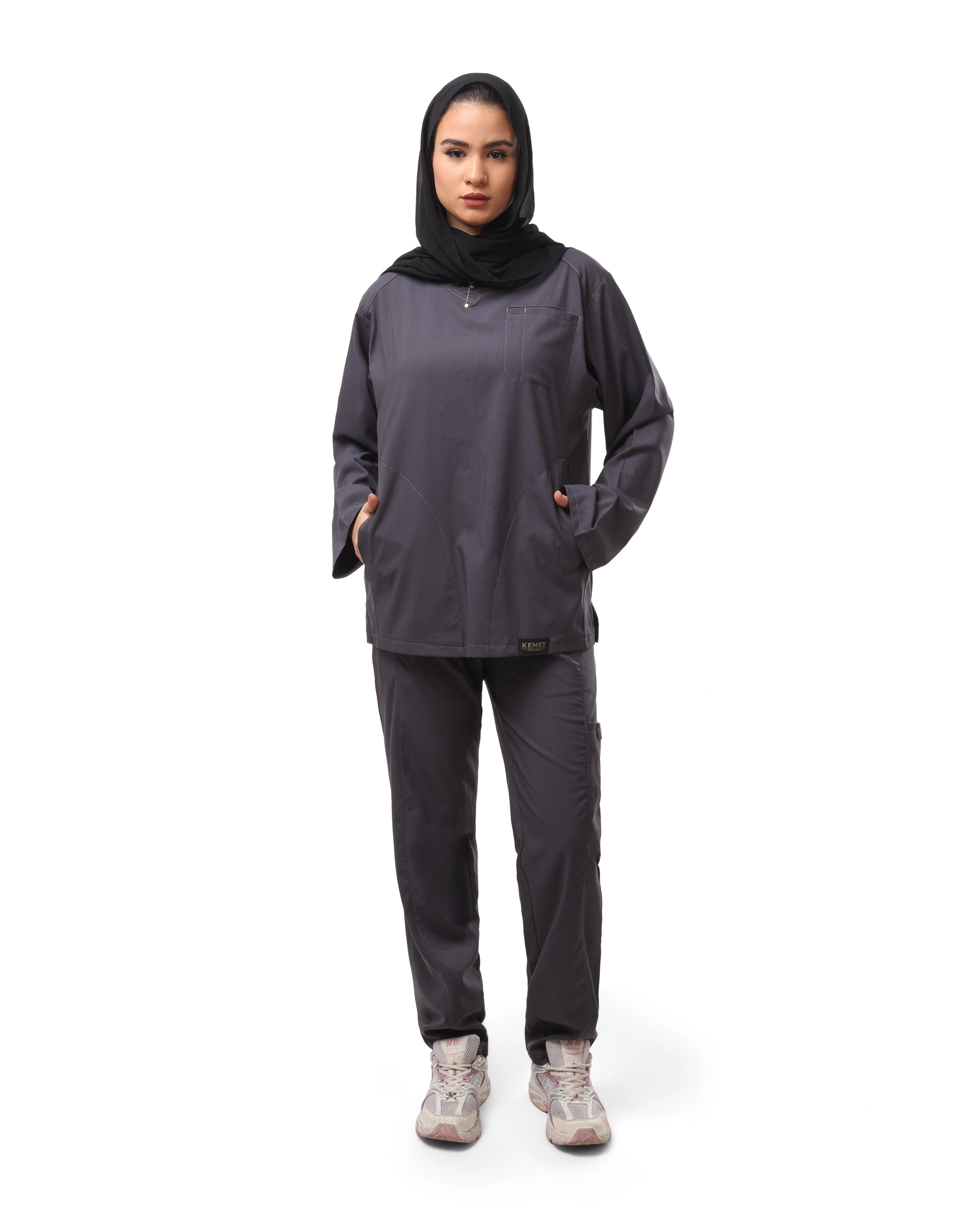 Grey NILE Scrub – KEMET Modest Series