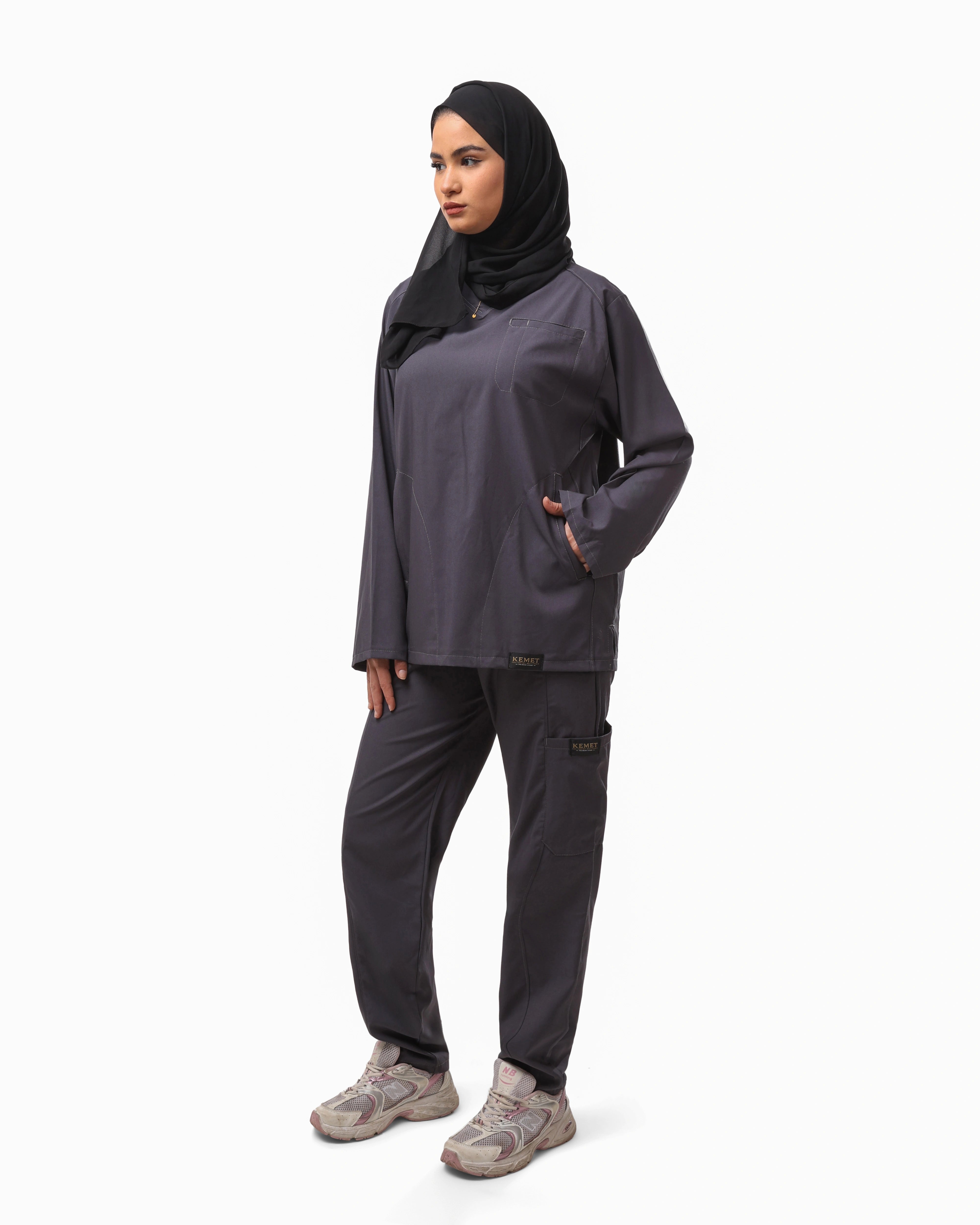 Grey NILE Scrub – KEMET Modest Series