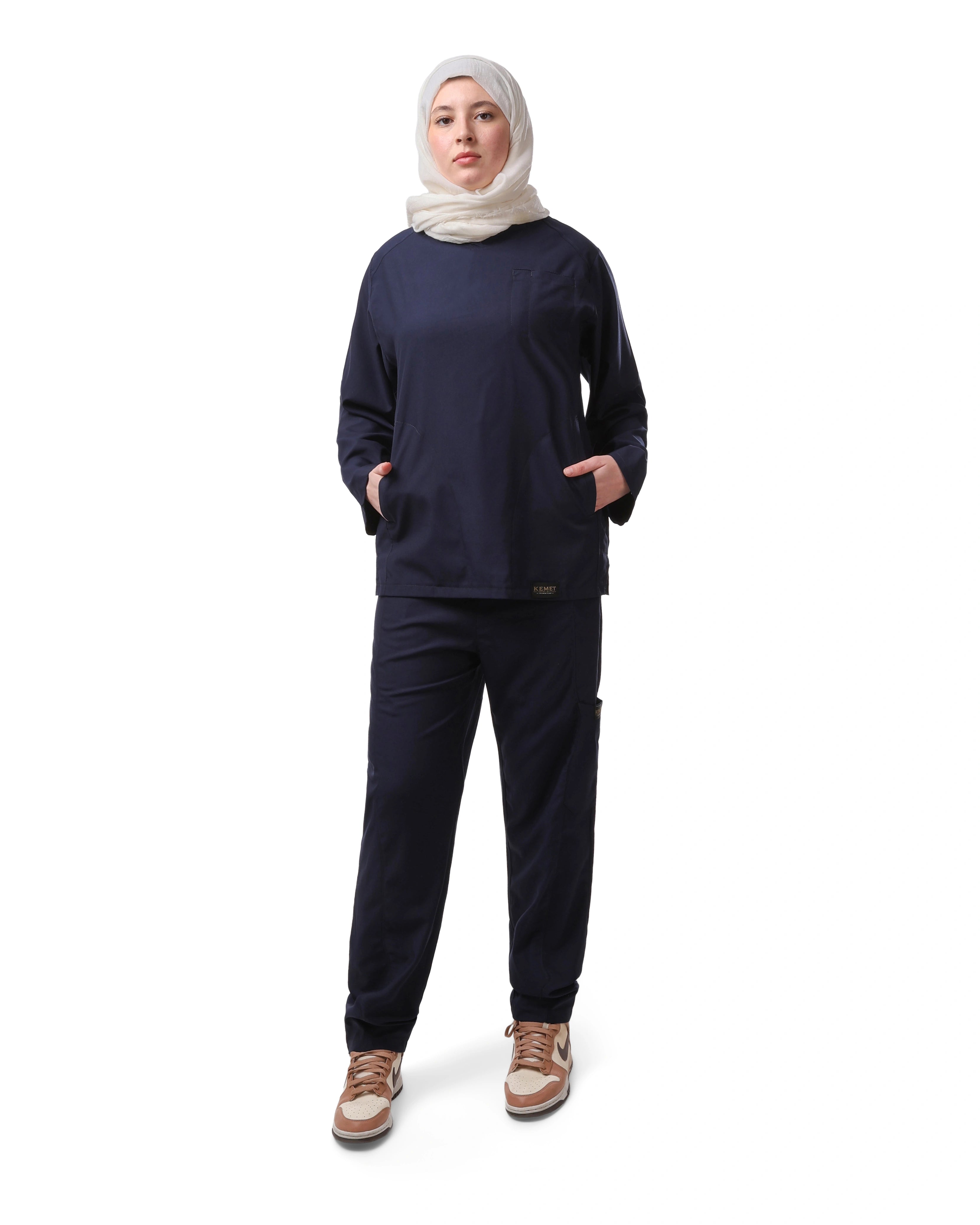 Navy NILE Scrub – KEMET Modest Series