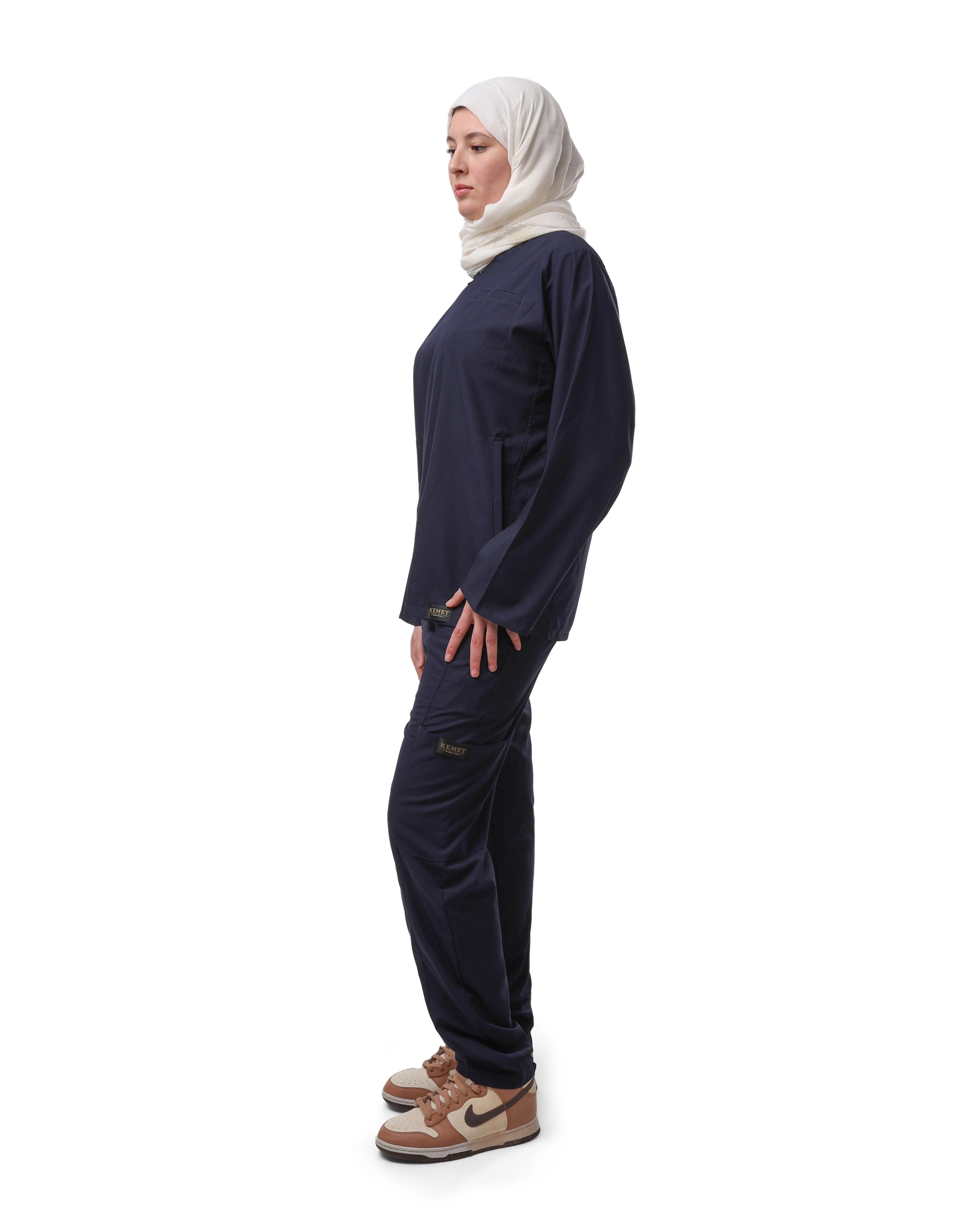 Navy NILE Scrub – KEMET Modest Series