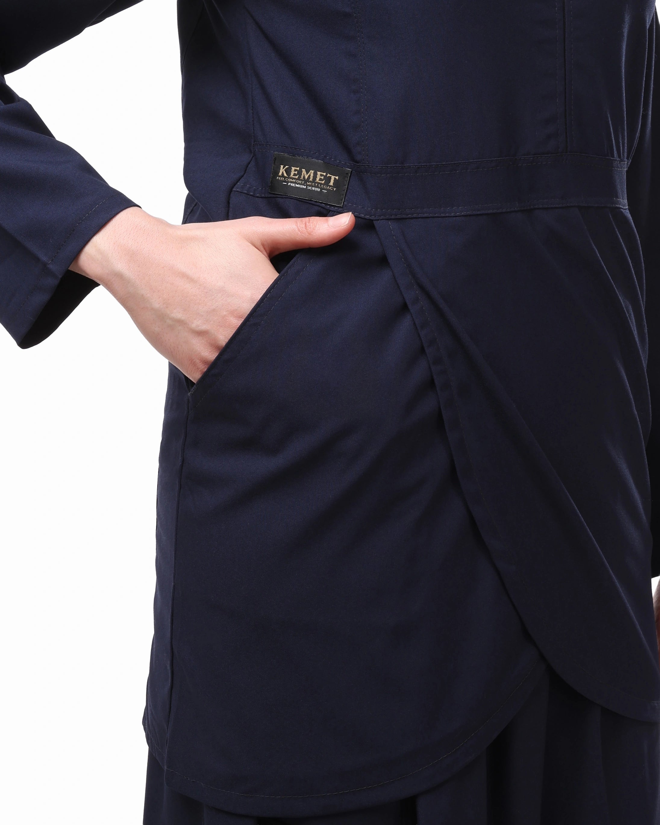Navy LOTUS Skirt Set – KEMET Modest Series