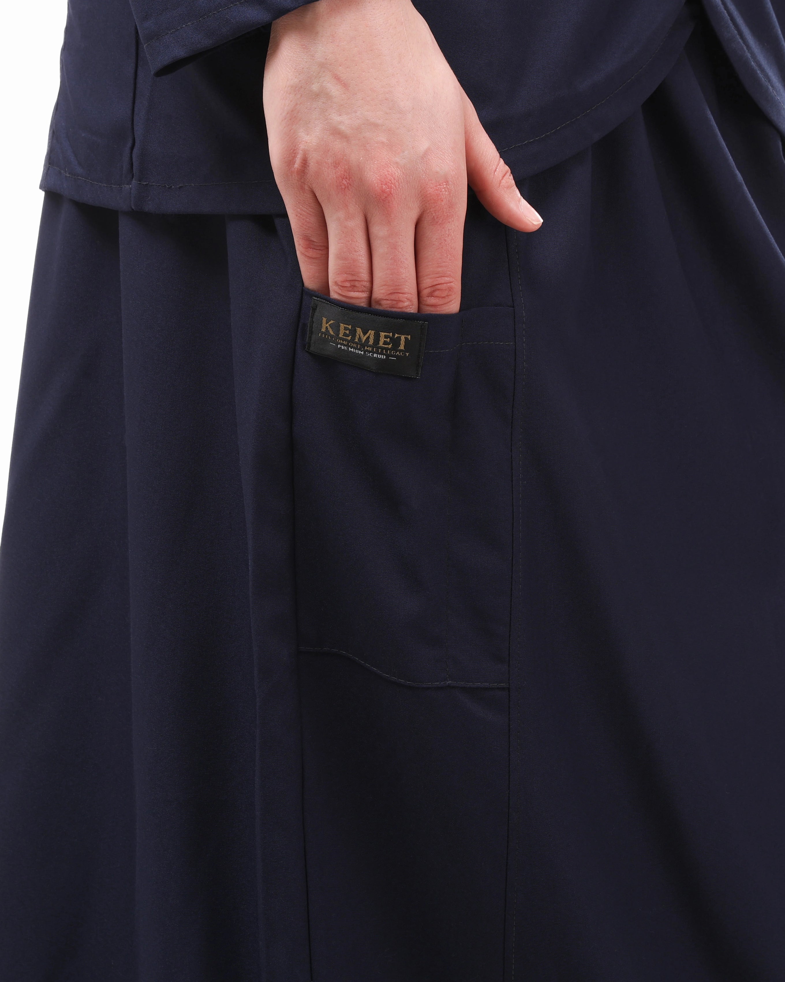 Navy LOTUS Skirt Set – KEMET Modest Series