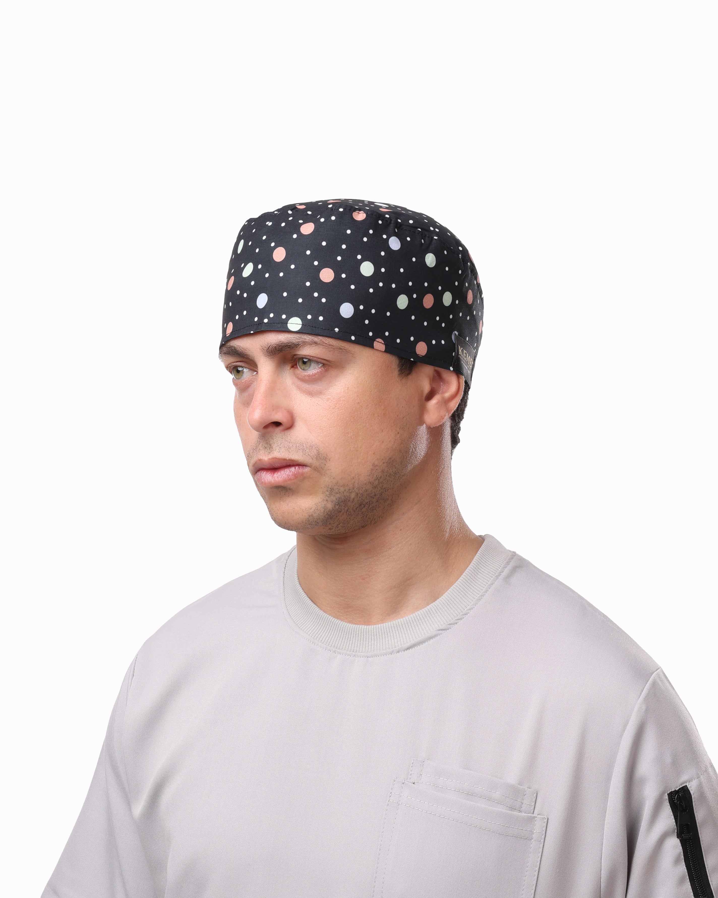 Printed Head Caps Dots