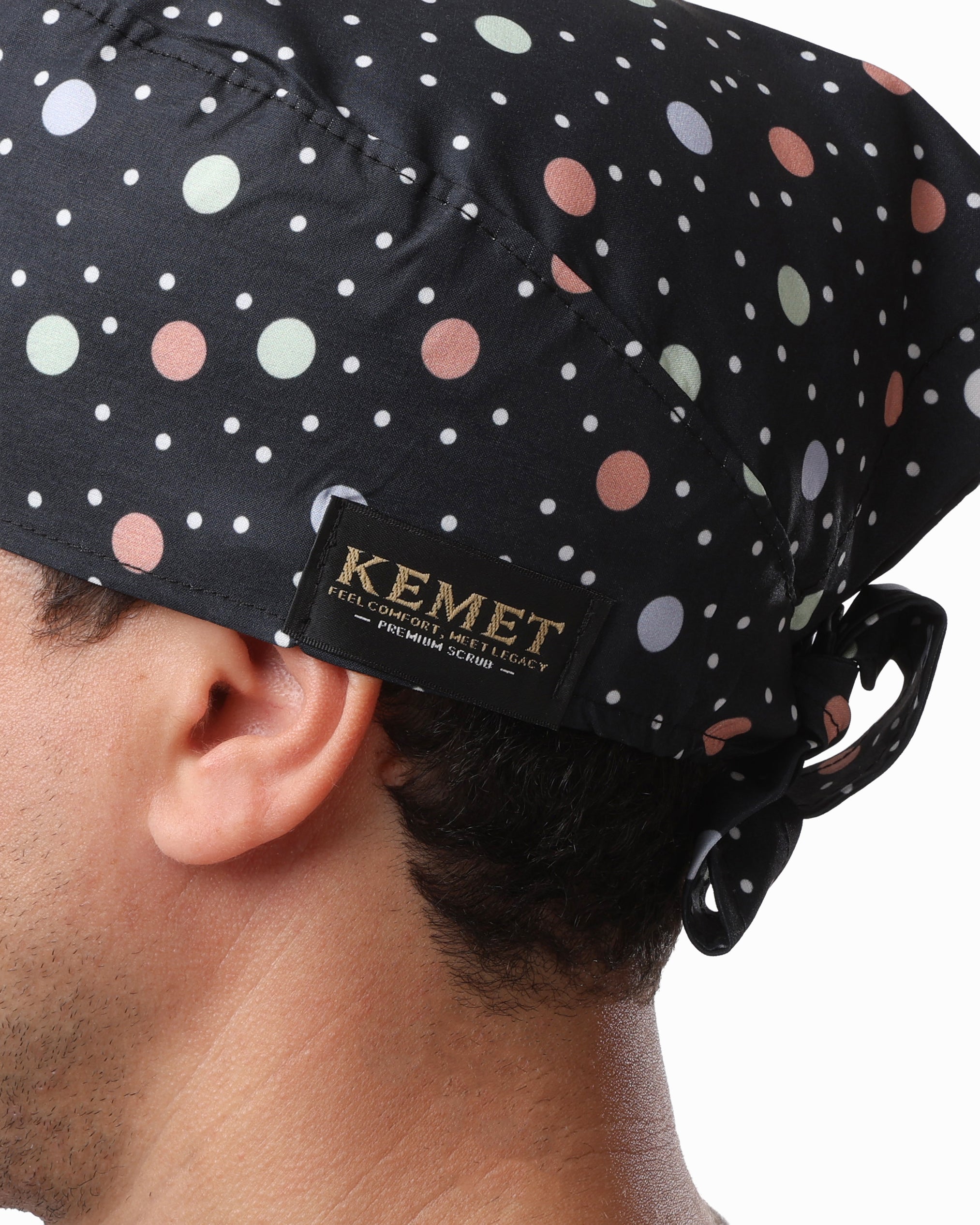 Printed Head Caps Dots