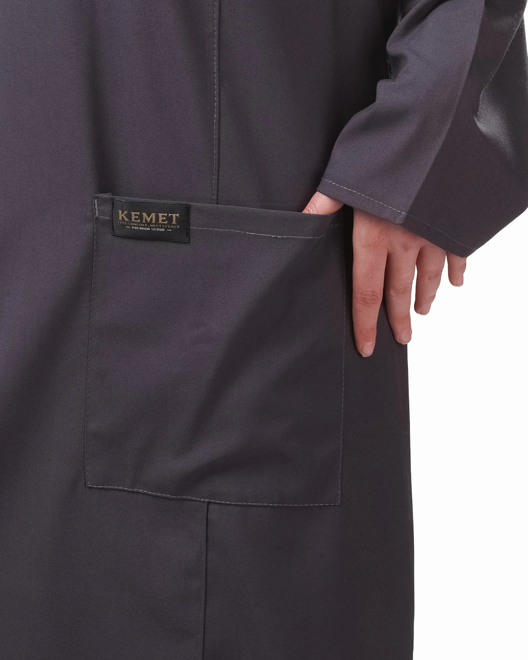 Grey QUEEN Long Tunic – KEMET Modest Series