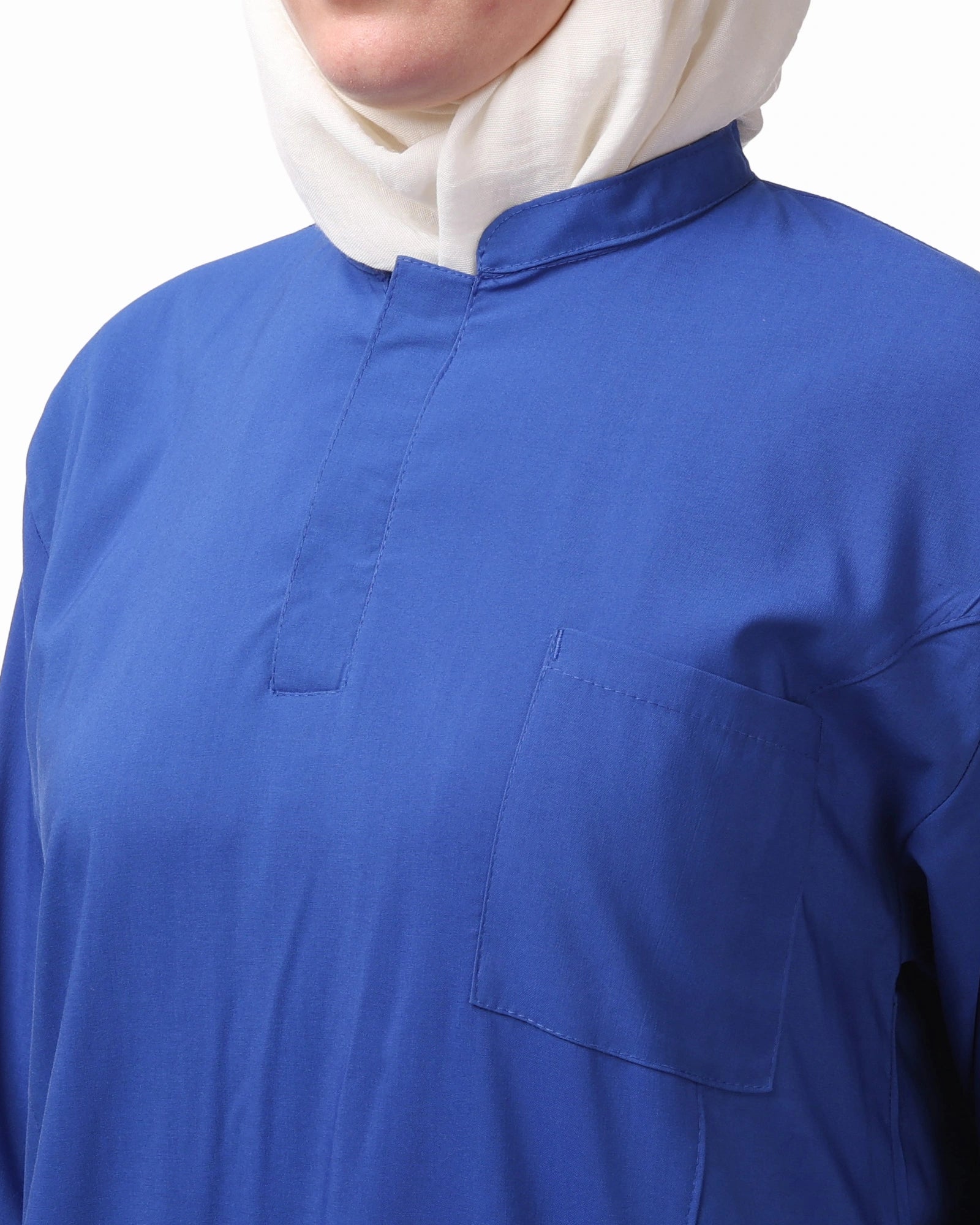 Royal Blue QUEEN Long Tunic – KEMET Modest Series