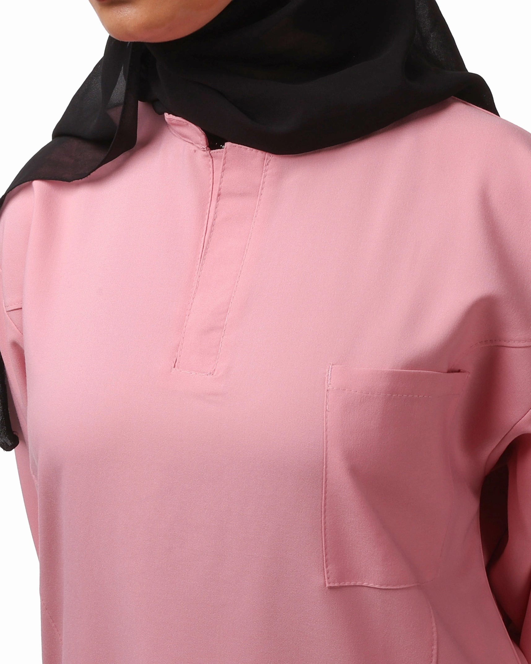 Pink QUEEN Long Tunic – KEMET Modest Series