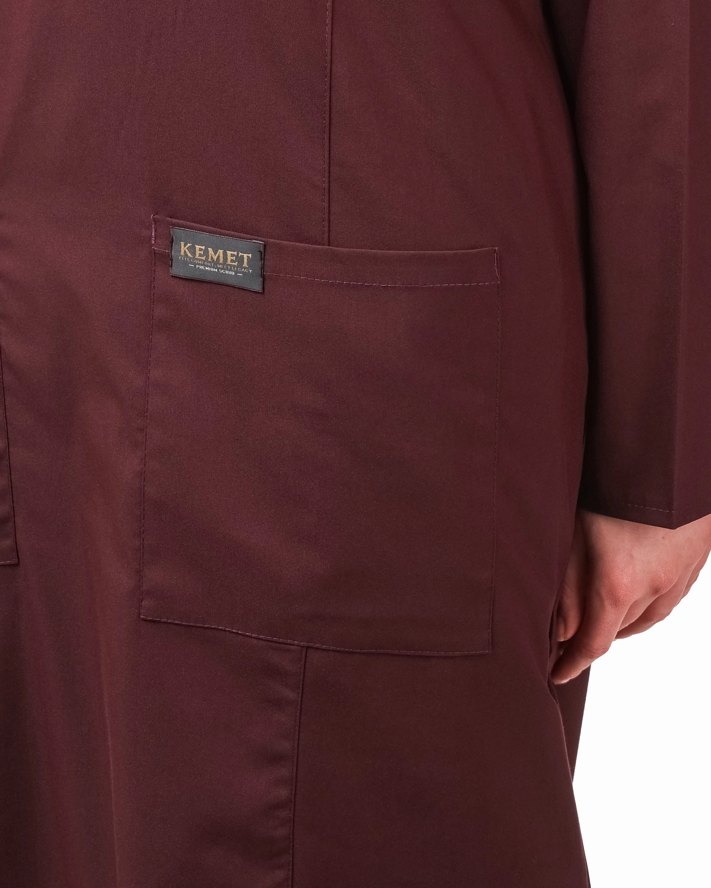 Burgandy QUEEN Long Tunic – KEMET Modest Series