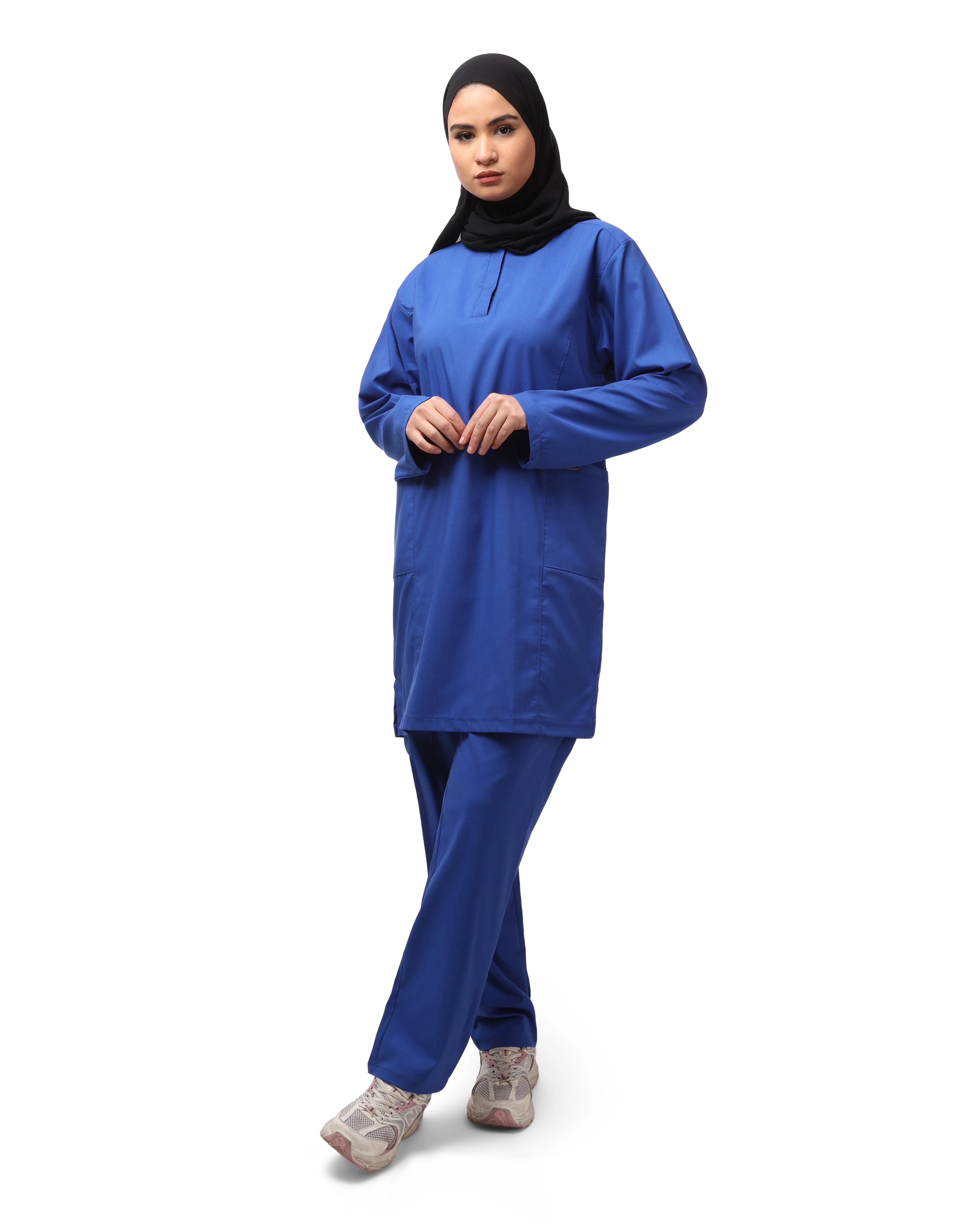Blue CLEIA Mid Tunic – KEMET Modest Series