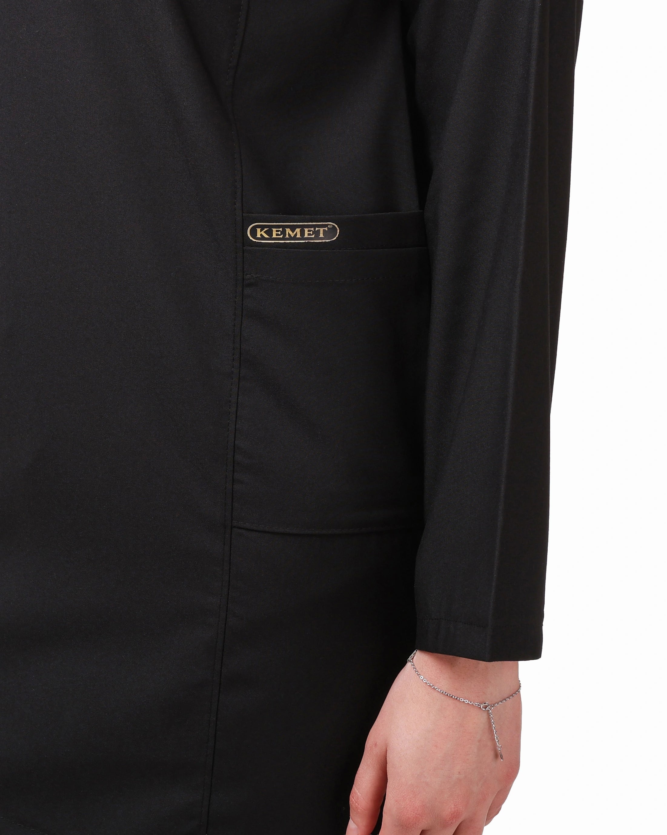 Black CLEIA Mid Tunic – KEMET Modest Series
