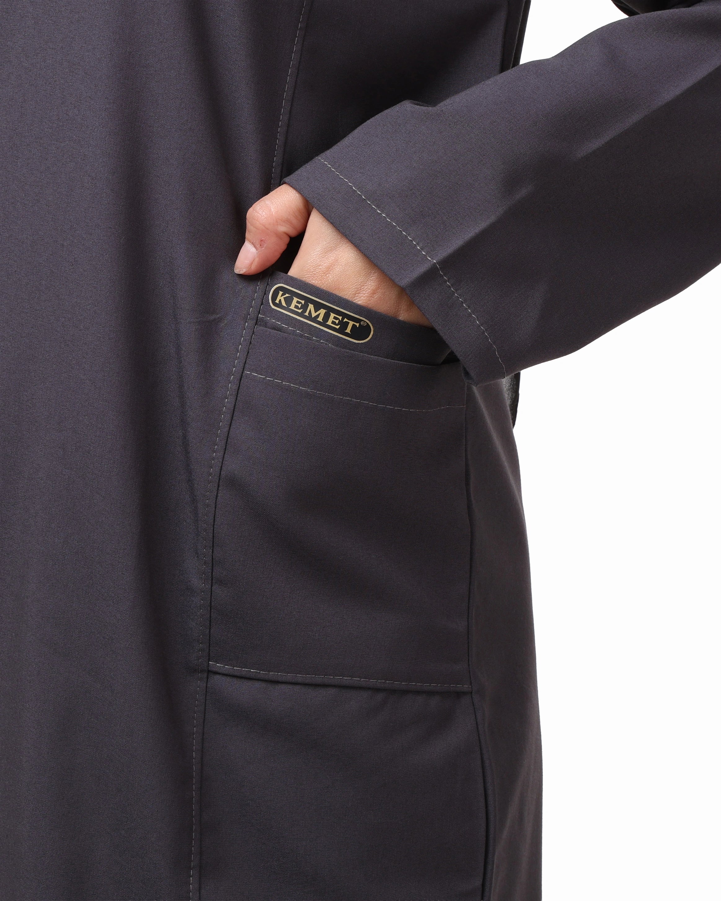 Grey CLEIA Mid Tunic – KEMET Modest Series