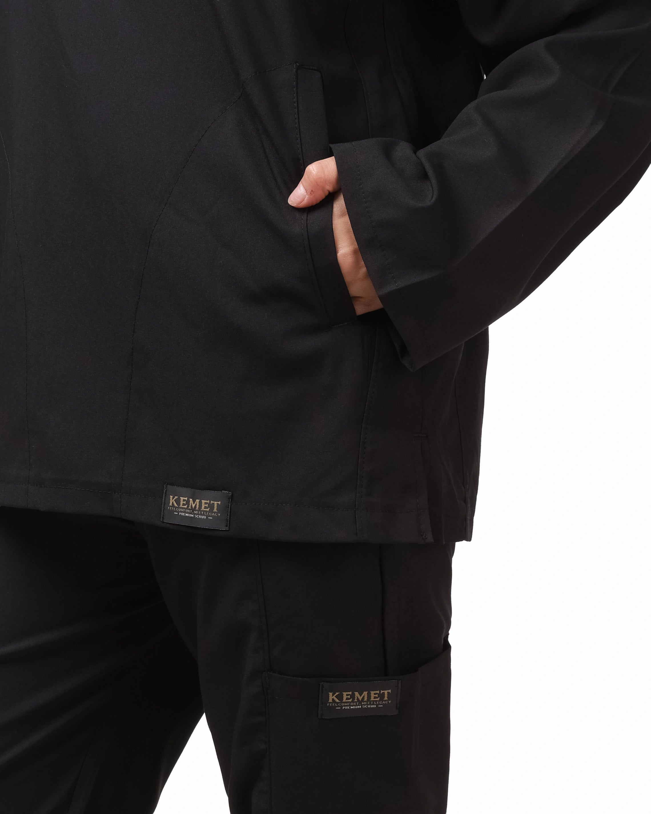 Black NILE Scrub – KEMET Modest Series