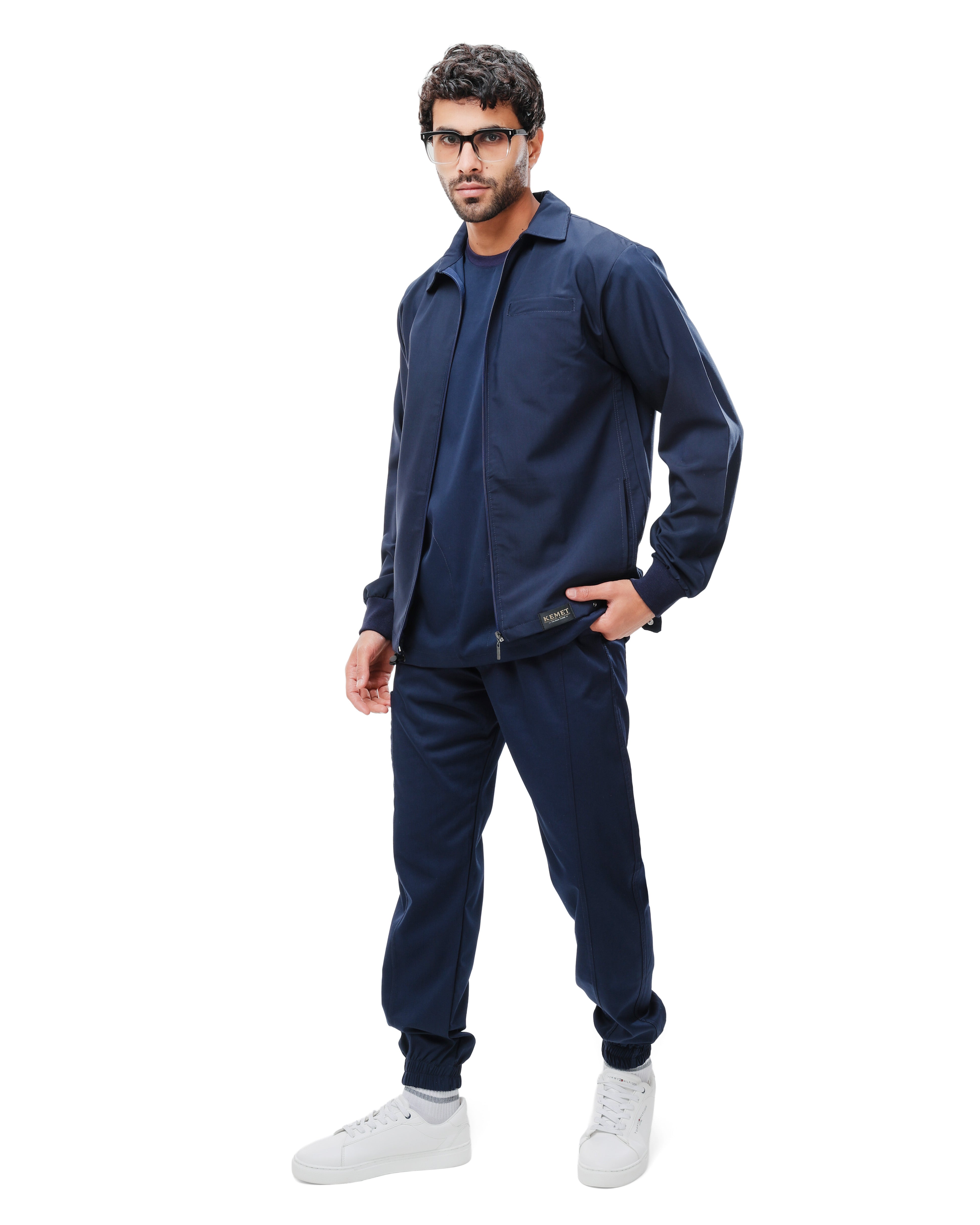 Elite Jacket Scrub From KEMET - Navy