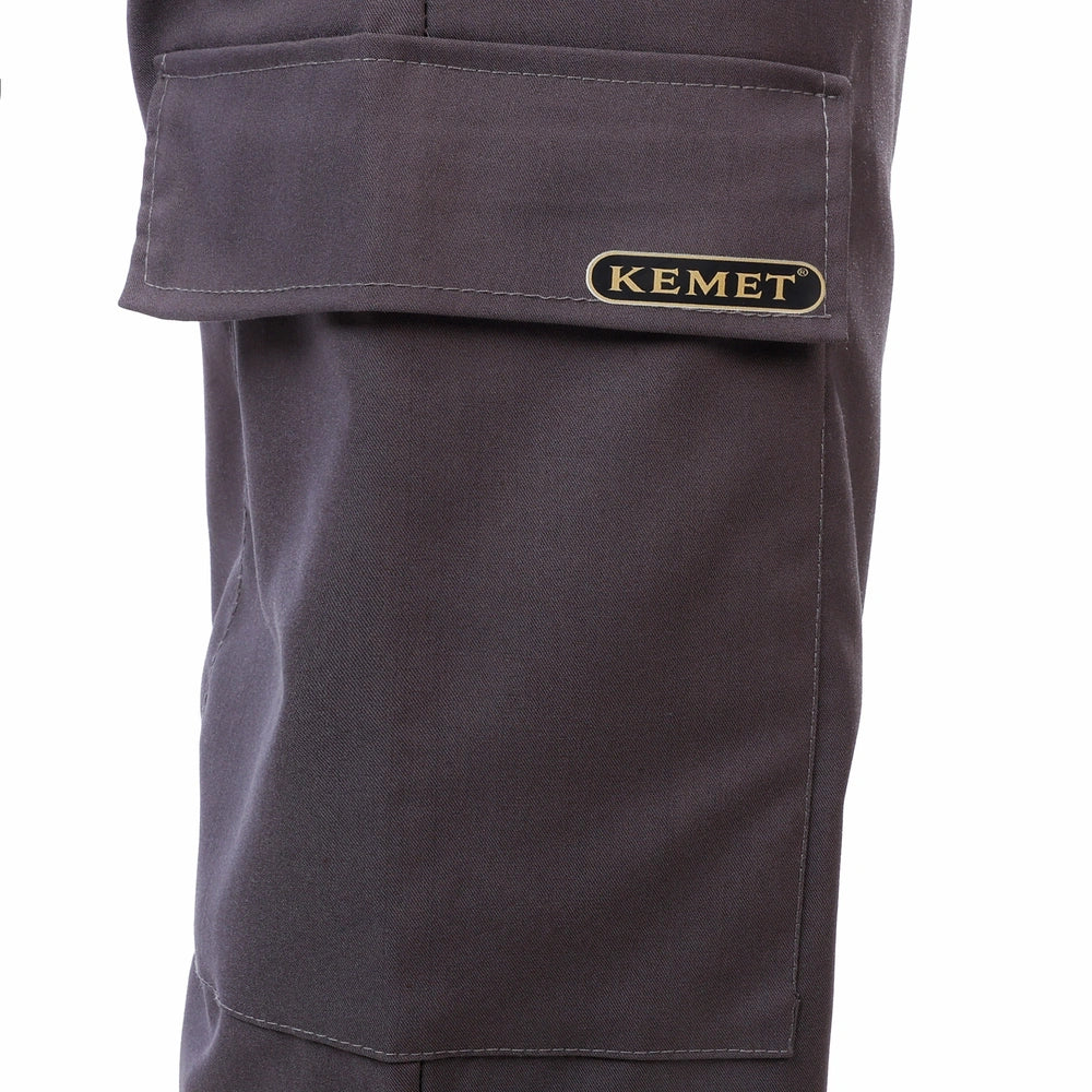 Premium Unisex Half Coller Scrub Grey