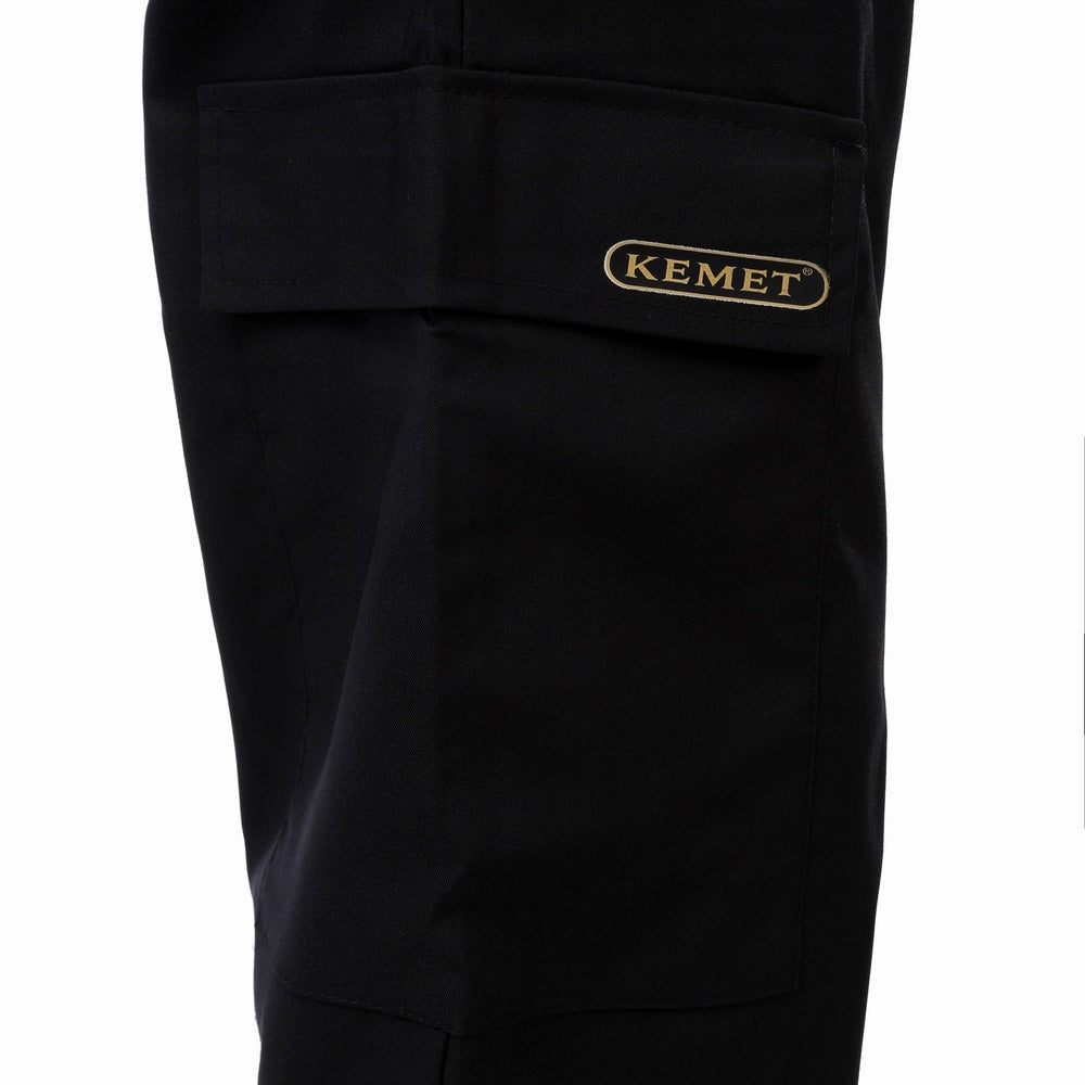 Premium Unisex Half Coller Scrub Black