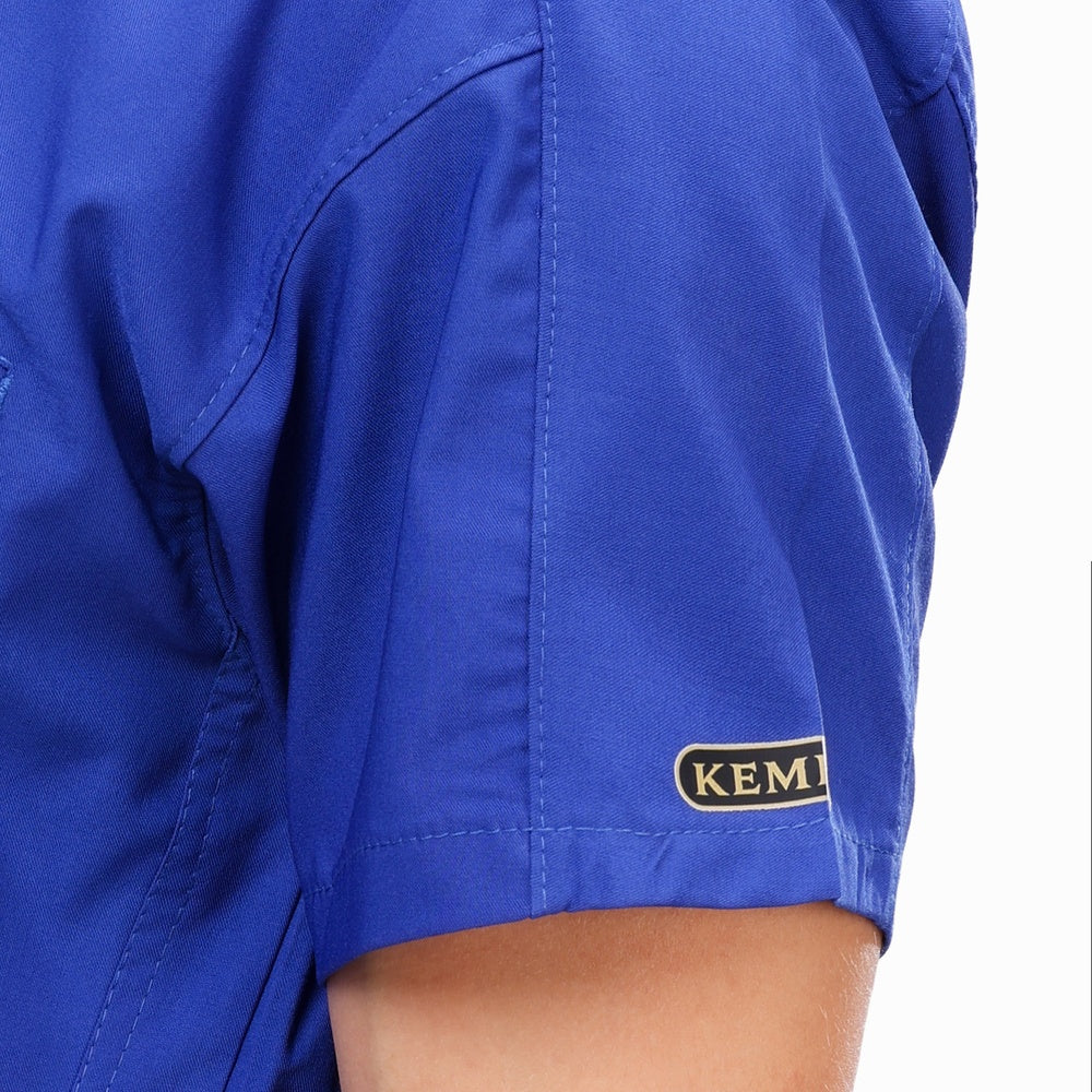 Premium Unisex Half Coller Scrub Royal blue