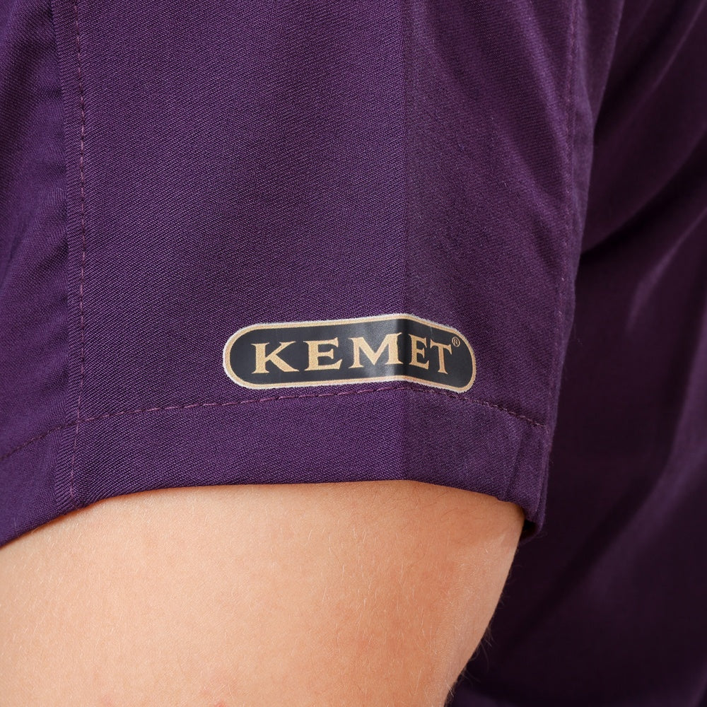 Premium Unisex Half Coller Scrub Mauve