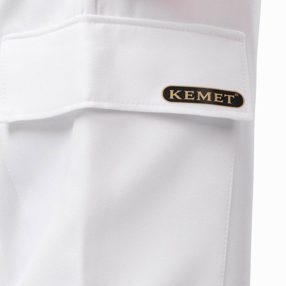 Premium Unisex Half Coller Scrub White