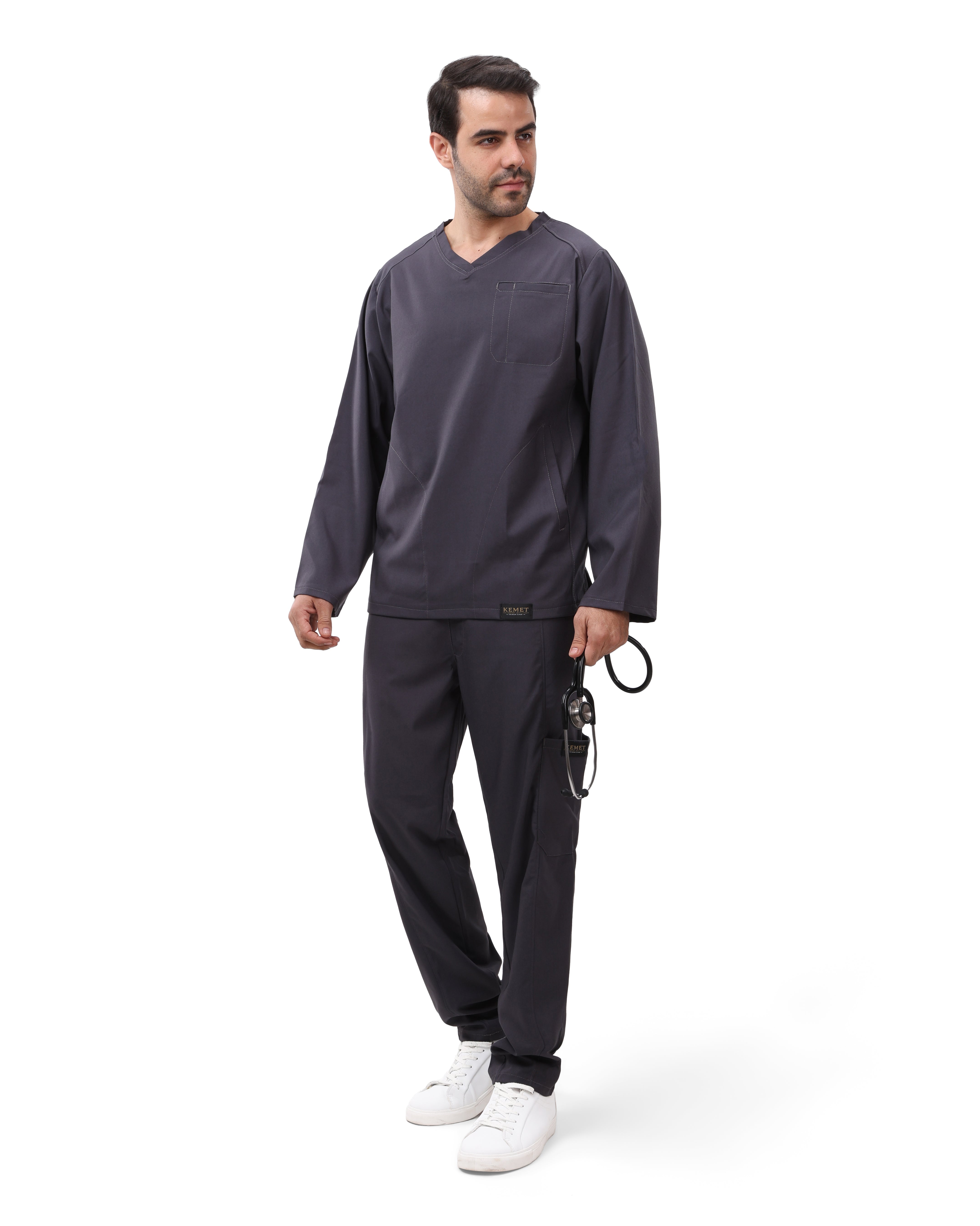 KEMET PRIME – Long Sleeve Edition - Grey