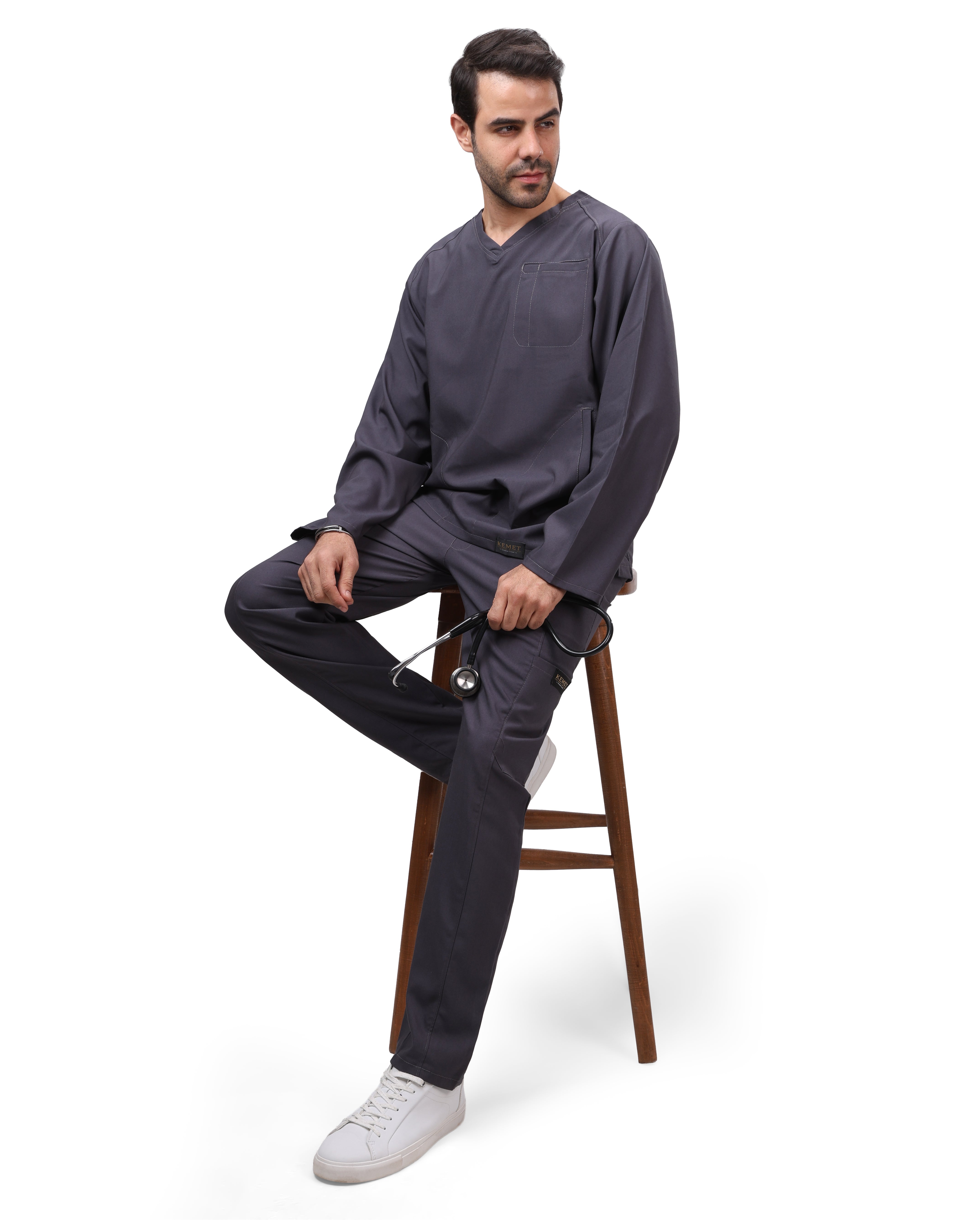 KEMET PRIME – Long Sleeve Edition - Grey