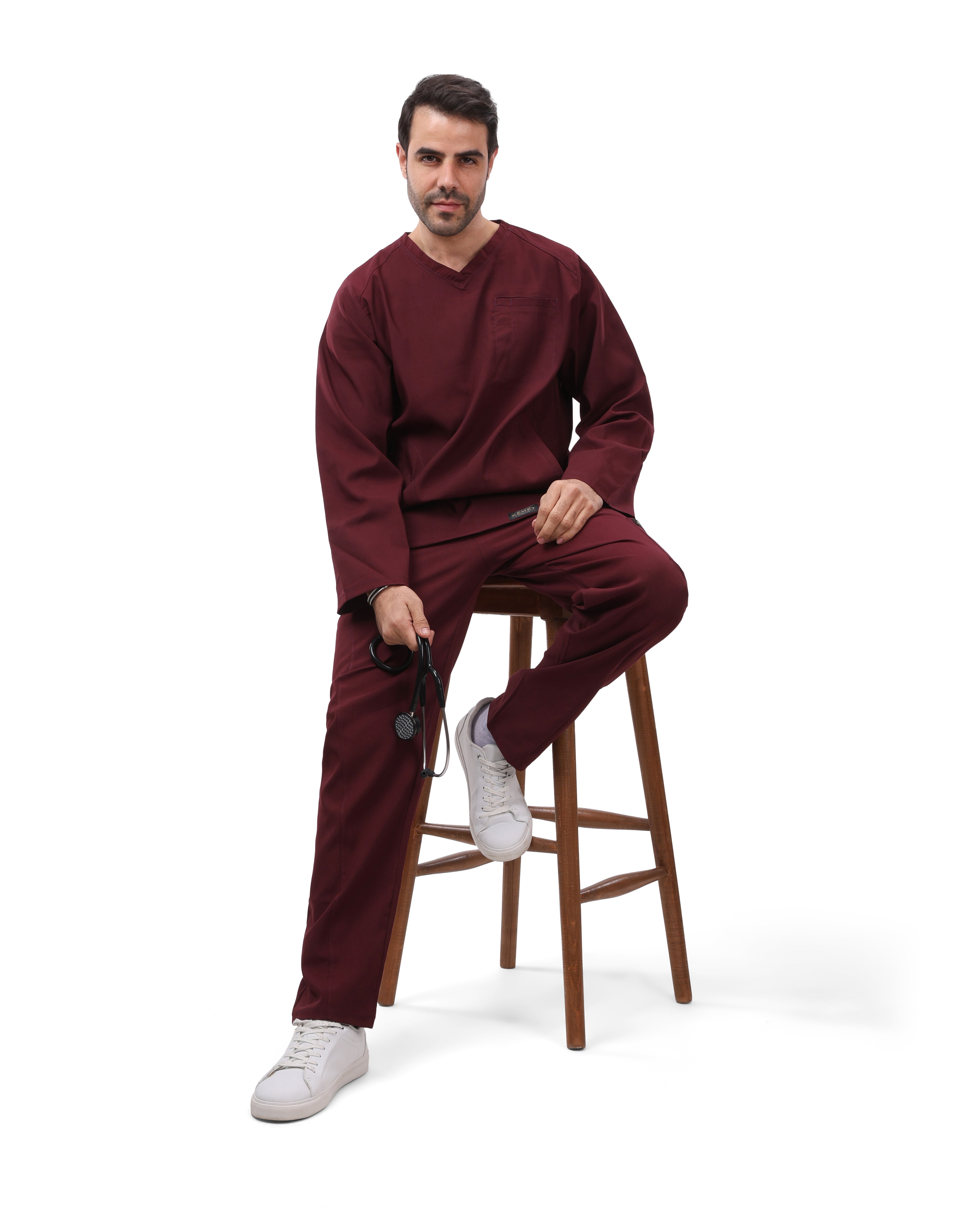 KEMET PRIME – Long Sleeve Edition - Burgundy