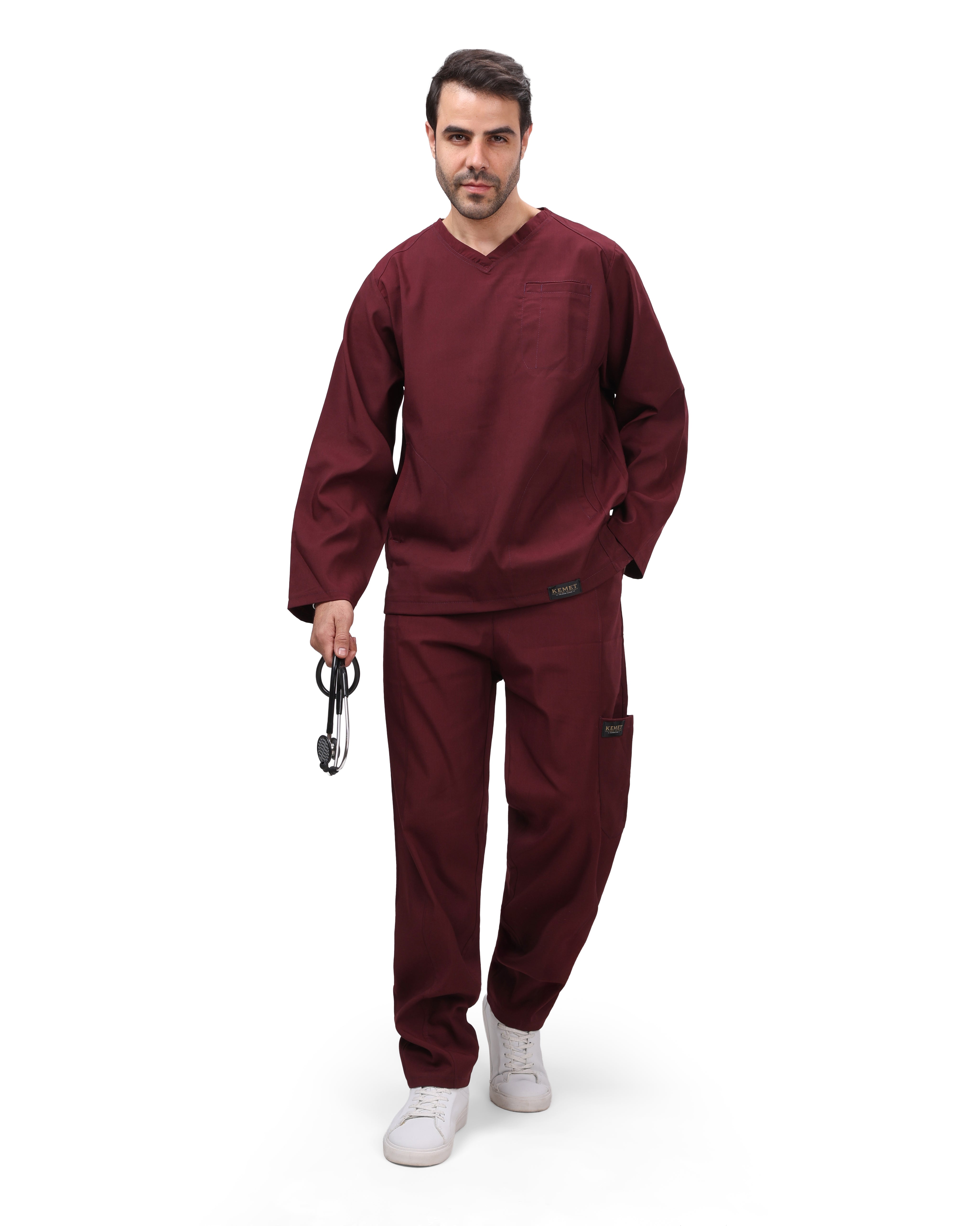 KEMET PRIME – Long Sleeve Edition - Burgundy