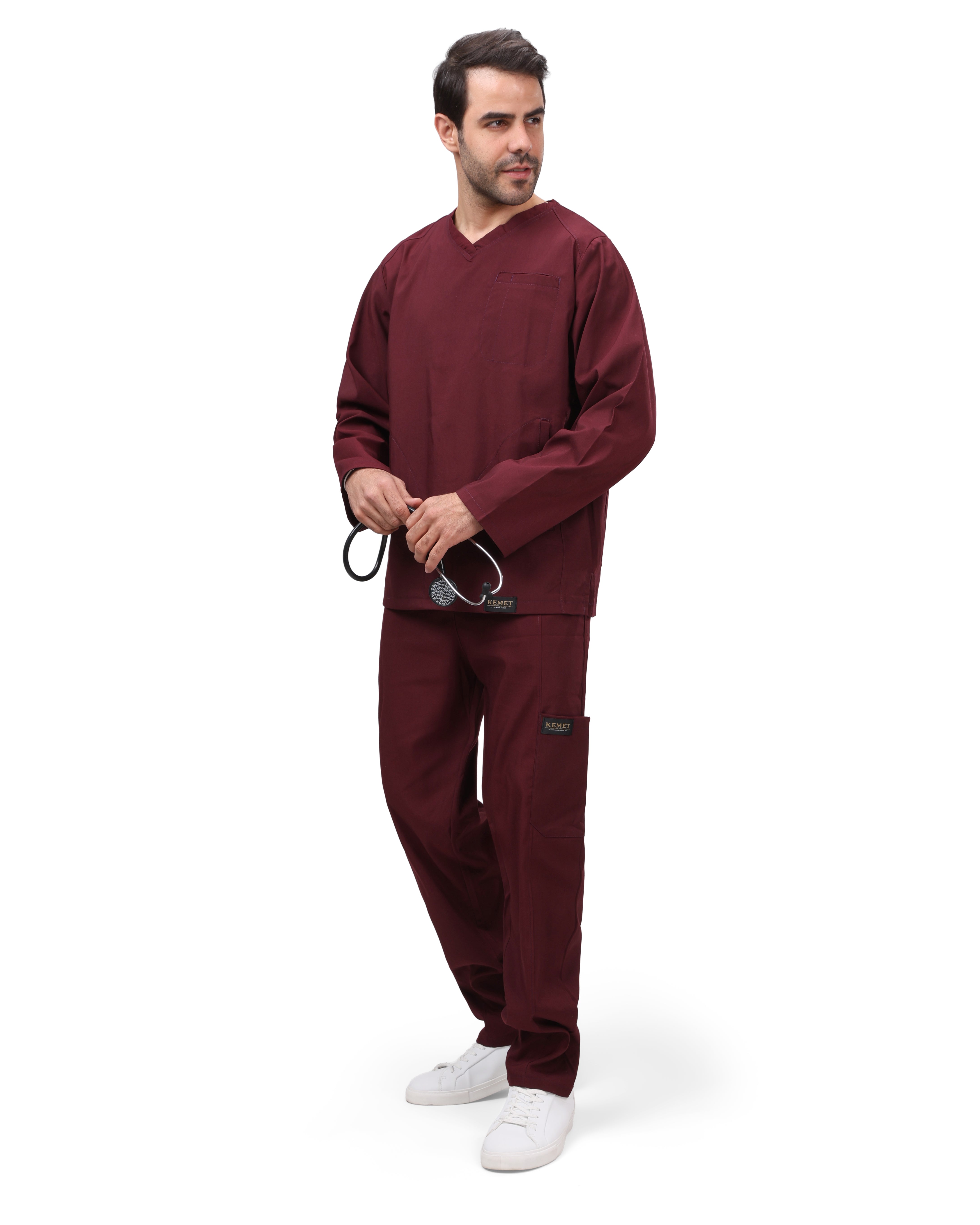 KEMET PRIME – Long Sleeve Edition - Burgundy