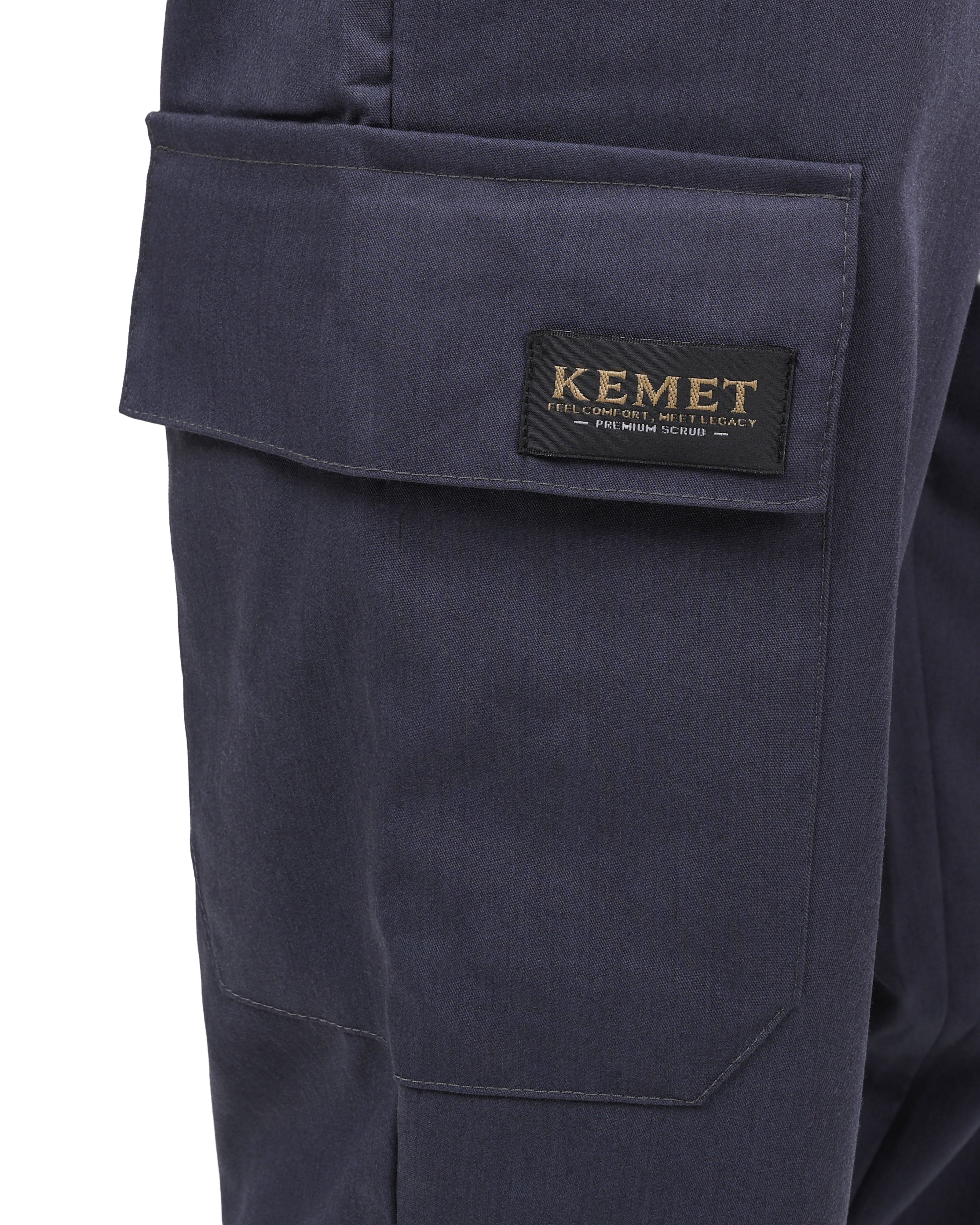 Premium Unisex Half Coller Scrub Grey