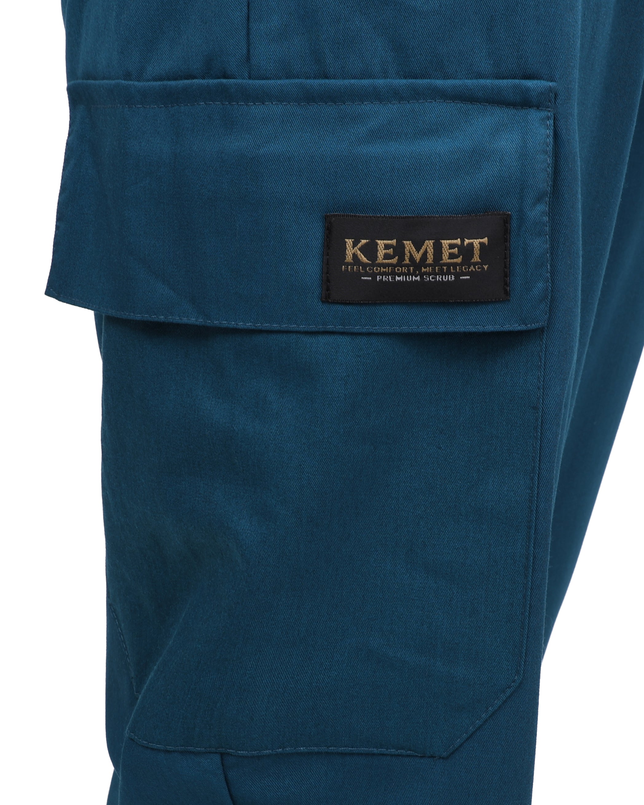 Premium Unisex Half Coller Scrub Teal